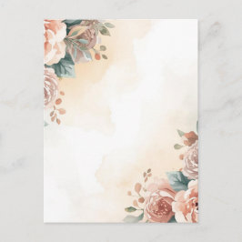 Postal Rose Water Color