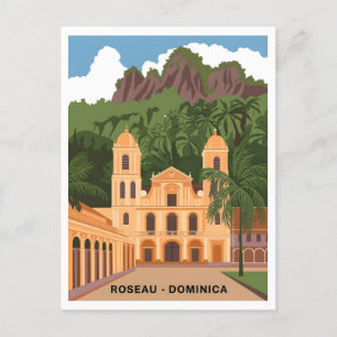 Postal Roseau Dominica Vintage