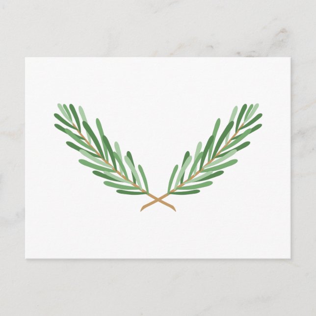 Postal Rosemario cruzado (Anverso)