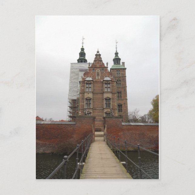 Postal Rosenborg Slott / Castle Copenhagen Dinamarca (Anverso)