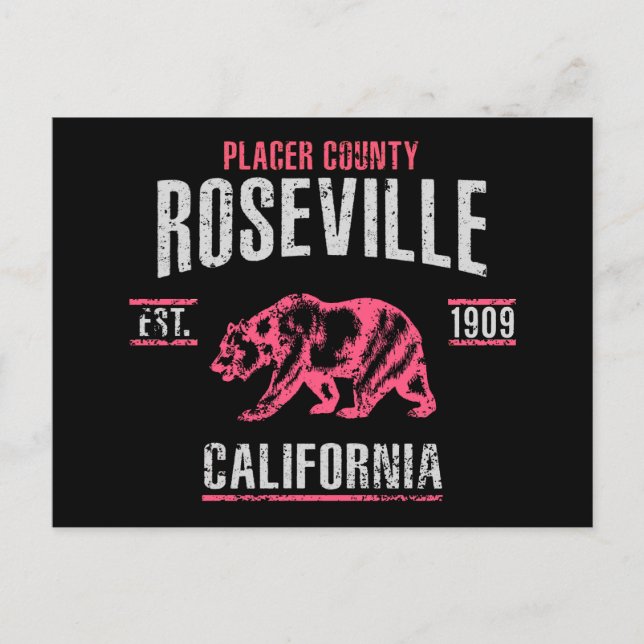 Postal Roseville (Anverso)