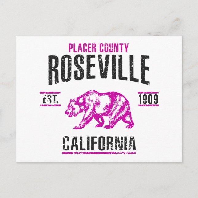 Postal Roseville (Anverso)