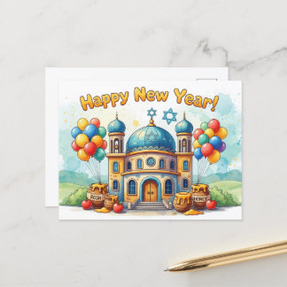 Postal Rosh Hashanah Año Nuevo Judío
