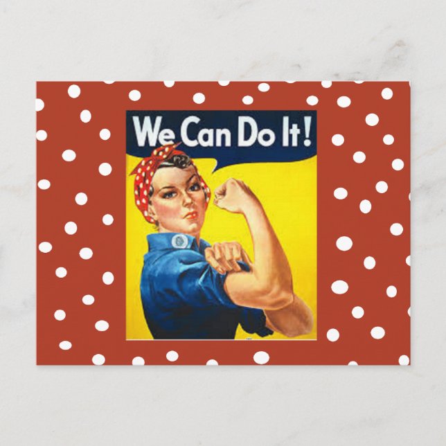 Postal Rosie the Riveter (Anverso)