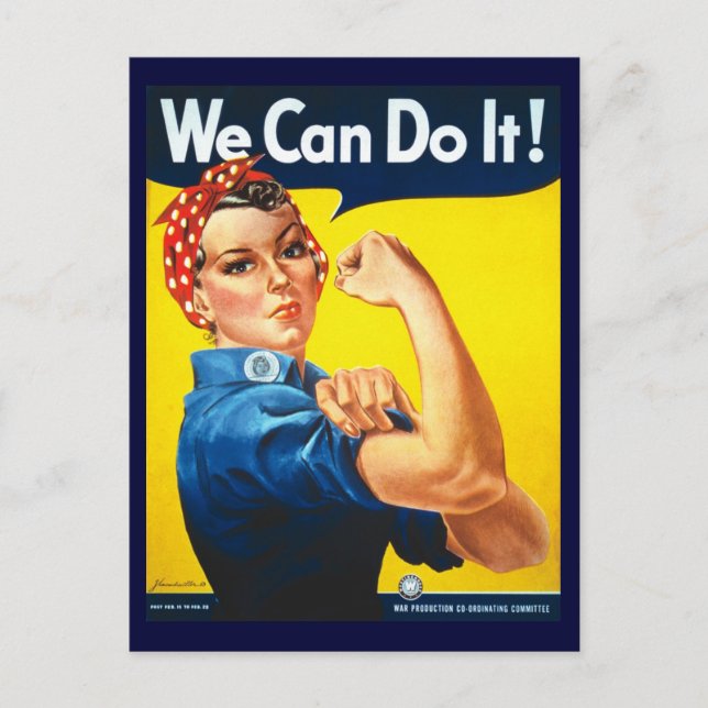 Postal Rosie the Riveter (Anverso)