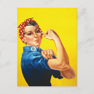 Postal Rosie The Riveter