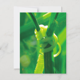 Postal Rosie the Riveter Sweet Pea Vine