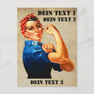 Postal Rosie the Riveter - Yes We Can