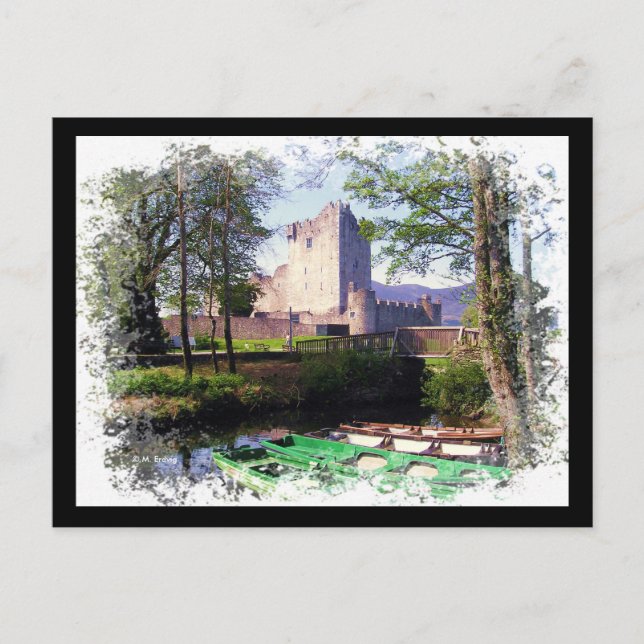 Postal Ross Castle Ireland Postcard (Anverso)