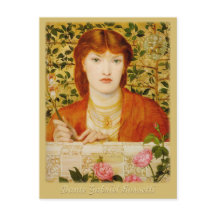 Postal Rossetti Regina Cordium CC0649