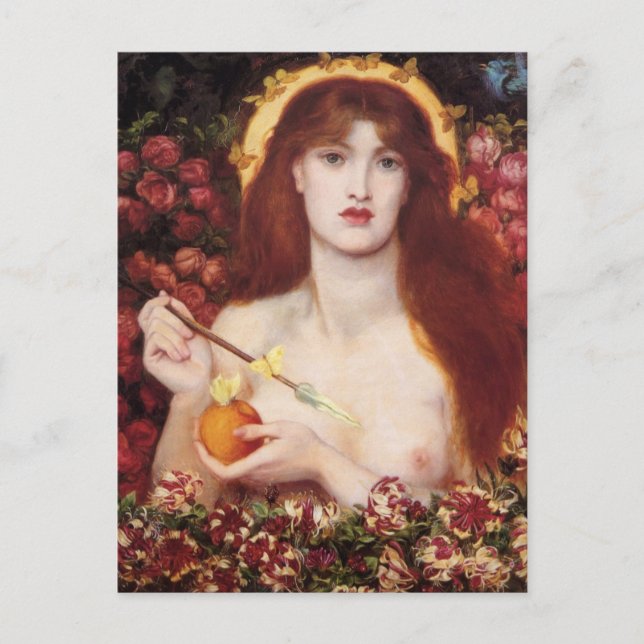 Postal Rossetti Venus Verticordia CC0645 (Anverso)