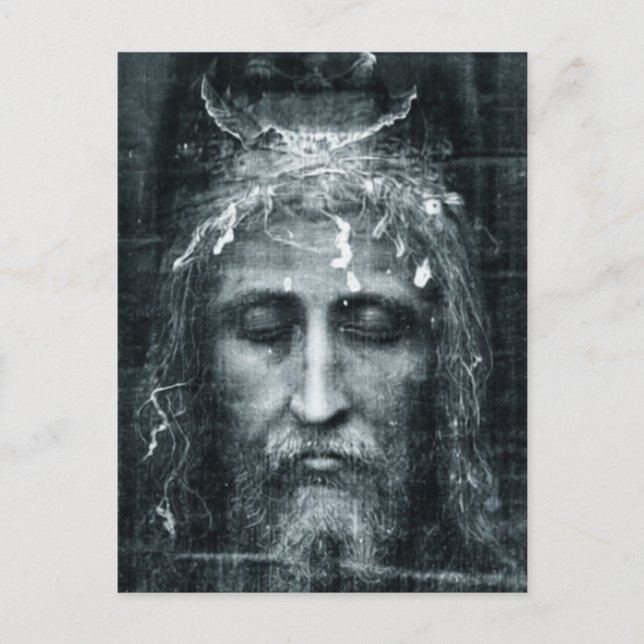 Postal Rostro de Jesús  (Anverso)