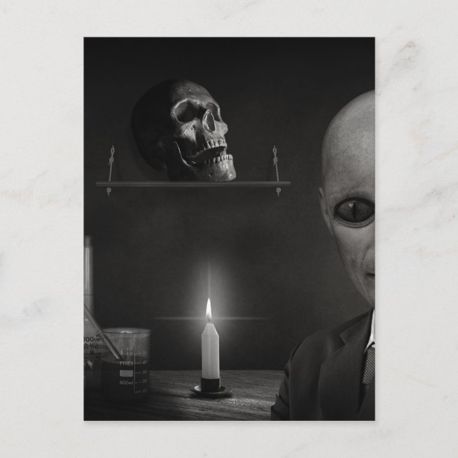 Postal roswell alien (Anverso)