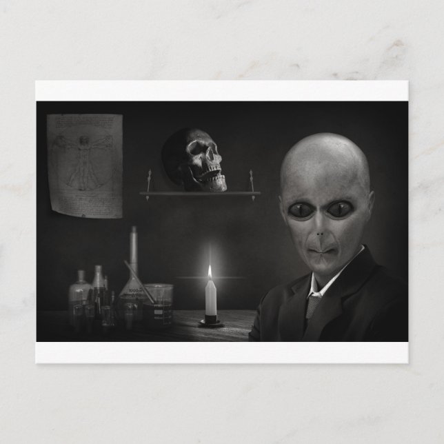 Postal roswell alien (Anverso)