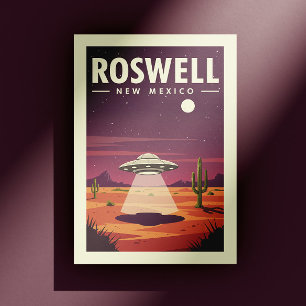 Postal Roswell Nuevo México Antiguo