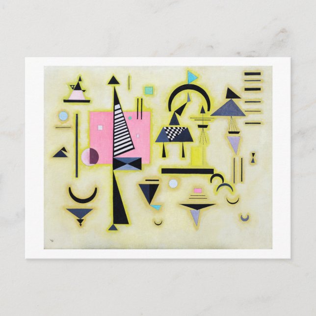 Postal Rosy definitivo, Wassily Kandinsky (Anverso)