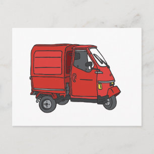 Postal Roter Kleintransporter