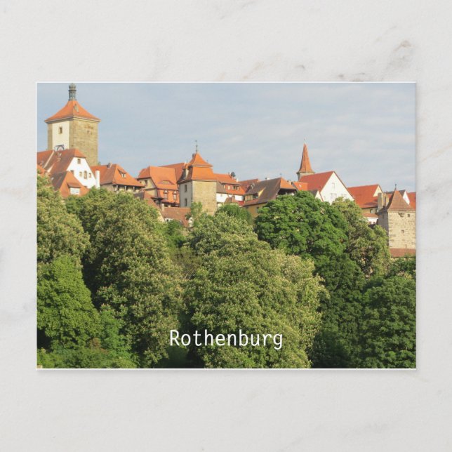 Postal Rothenburg (Alemania) (Anverso)