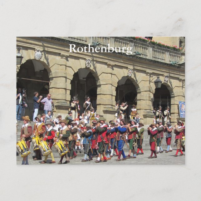 Postal Rothenburg (Alemania) (Anverso)