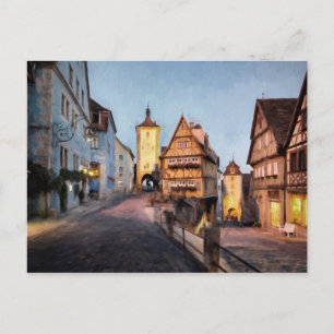 Postal Rothenburg ob der Tauber