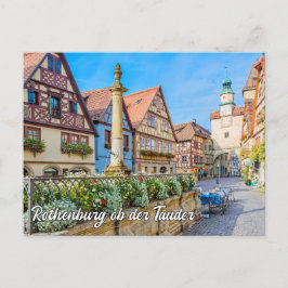 Postal Rothenburg ob der Tauber, Alemania