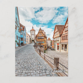 Postal Rothenburg ob der Tauber, Alemania