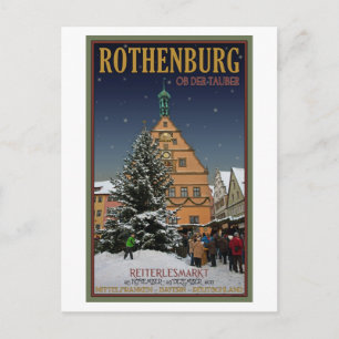 Postal Rothenburg Reiterlesmarkt