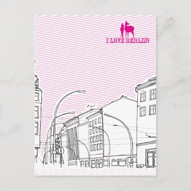 Postal Rothenhagen "I Love Berlin" Parte 3 (Anverso)