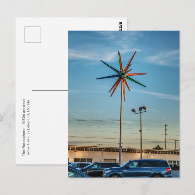 Postal Rotoshere Lakeland (Anverso / Reverso)