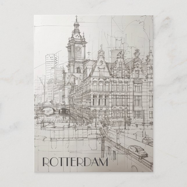 Postal Rotterdam (Anverso)