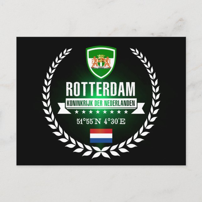 Postal Rotterdam (Anverso)