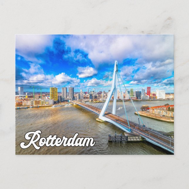Postal Rotterdam, Países Bajos (Anverso)
