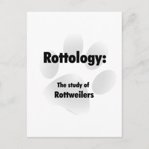 Postal Rottología; Estudio de los Rottweilers, Rottweiler