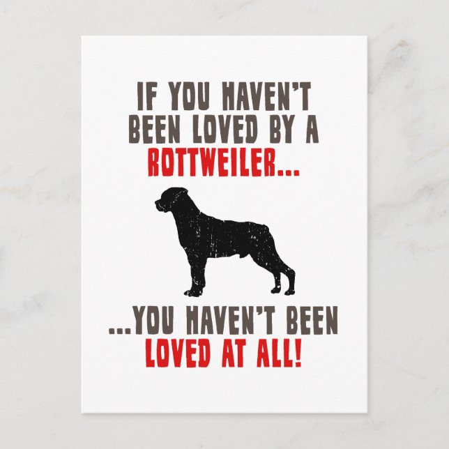 Postal Rottweiler (Anverso)