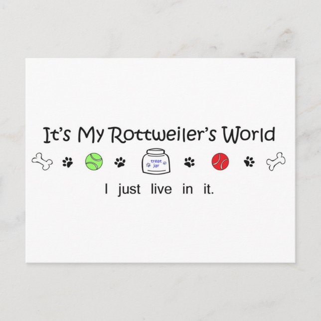 Postal Rottweiler (Anverso)