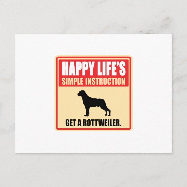 Postal Rottweiler (Anverso)