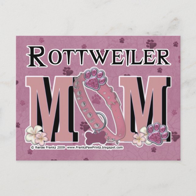Postal Rottweiler MOM (Anverso)