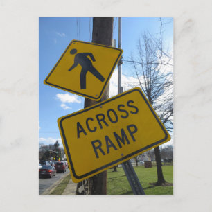 Postal Rótulo cruzado