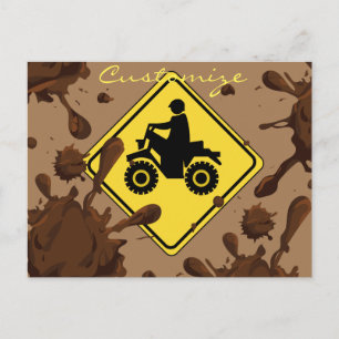 Postal RÓTULO de barrido ATV Thunder_Cove