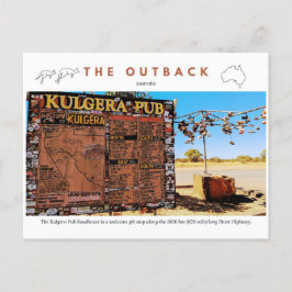 Postal Rótulo de Kulgera Roadhouse