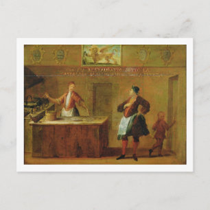 Postal Rótulo de la Asociación Veneciana de Pastores (pan
