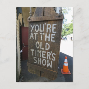 Postal Rótulo de los antiguos temporizadores