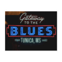 Rótulo de música azul Tunica Mississippi