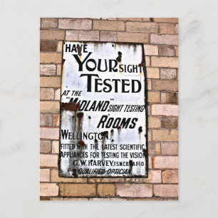 Postal Rótulo DE VINTACIÓN DE INGLATERRA ANTIGUO