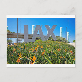 Postal Rótulo del Aeropuerto LAX