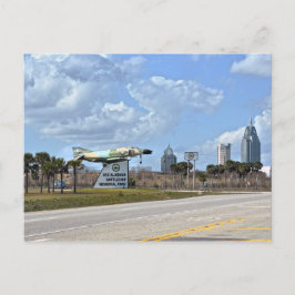 Postal RÓTULO del Parque Conmemorativo del Batallón USS A