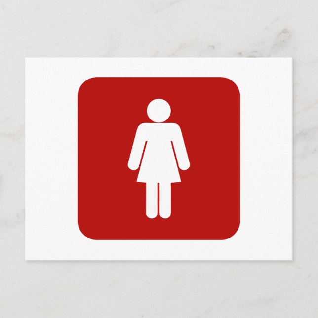 Postal Rótulo femenino (Anverso)