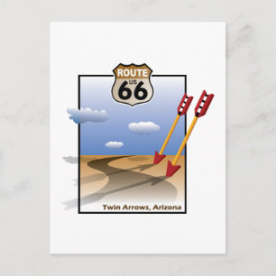 Postal Rótulo histórico de carreteras