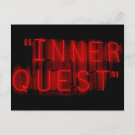 Postal Rótulo Inner Quest Neon