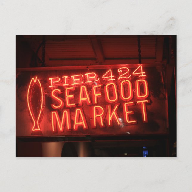 Postal Rótulo Neon #2 (Anverso)